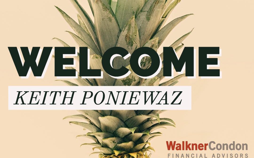 Welcome for keith poniewaz