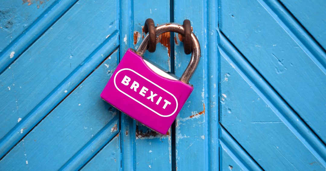 a padlock that says Brexit